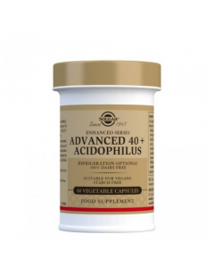 Solgar Advanced 40+ Acidophilus Suplemento Cápsulas 60unid.