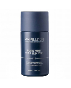 Papillon Pure Mint Shampoo 2 em 1 Corpo e Cabelo 100ml