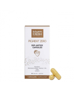 Martiderm Pigment Zero DSP Antiox Cápsulas Antioxidantes 60unid.