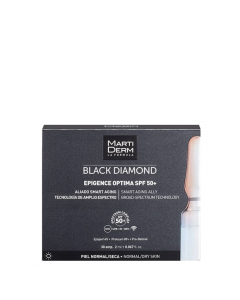 Martiderm Black Diamond Epigence Optima SPF50+ Ampolas Anti-Idade 30 unid.
