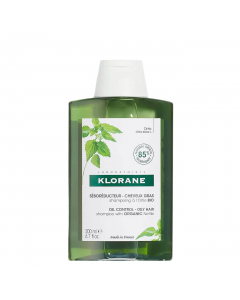 Klorane Ortiga Branca Shampoo Cabelos Oleosos 200ml