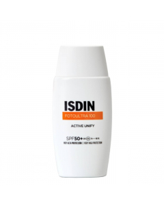 Isdin FotoUltra 100 Active Unify Fluido Sem Cor SPF50+ 50ml