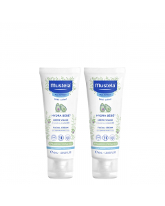 Mustela Hydra Bebé Pack Creme de Rosto 2x40ml