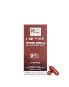 Martiderm Hair System 3GF Cápsulas Anti-Queda 60unid.