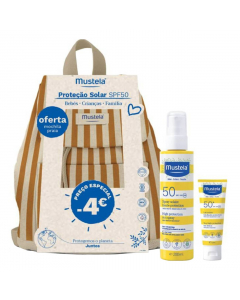 Mustela Solar Mochila Pack Spray + Leite