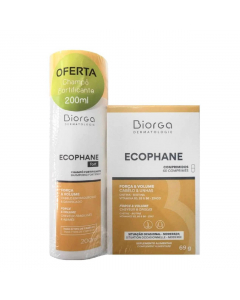 Ecophane Cabelo e Unhas Pack Comprimidos Oferta Shampoo Fortificante