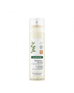 Klorane Leite de Aveia e Ceramida Shampoo Seco Cabelos Castanhos 150ml