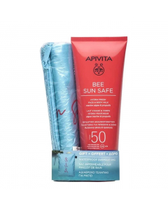 Apivita Bee Sun Safe Hydra Fresh Leite Protetor SPF50 200ml Oferta Bolsa de Praia