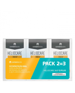 Heliocare 360º D Plus Cápsulas Pack 3x30unid.