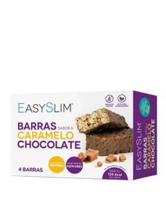Easyslim Barras Caramelo e Chocolate 4unid.