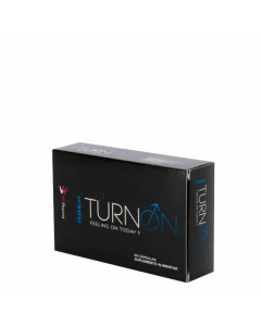 TurnOn For Men Afrodisíaco Natural Masculino Cápsulas 60unid.
