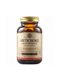 Solgar Extrato da Folha de Alcachofra 300mg Cápsulas 60unid.