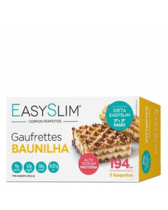 Easyslim Gaufrettes Sabor Baunilha 3un.