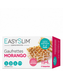 Easyslim Gaufrettes Sabor Morango 3un.