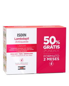 Isdin Lambdapil Pack Cápsulas Antiqueda 2x60unid.