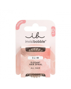 Invisibobble Slim Elástico Of Bronze and Beads 3unid.