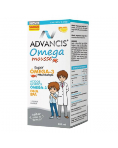 Advancis Omega Mousse Super Ómega-3 Laranja-Limão 200ml