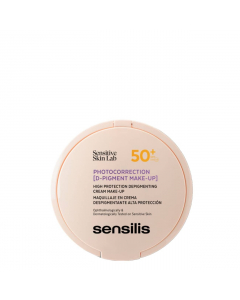 Sensilis Photocorrection D-Pigment Make-Up SPF50+ Compacto 02 Golden
