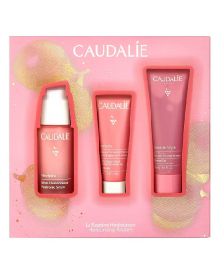 Caudalie Coffret VinoHydra Sérum + Máscara + Gel Duche Rose de Vigne