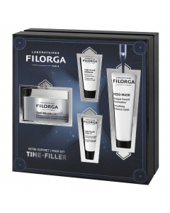 Filorga Coffret Time-Filler 5XP Creme + Sérum + Creme Olhos + Máscara