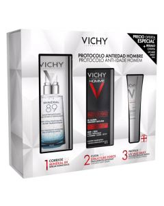 Vichy Homem Coffret Mineral 89 + Structure Force Anti-Idade