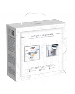 Eucerin Coffret Hyaluron-Filler 3x Effect Creme Dia SPF30 + Creme Noite