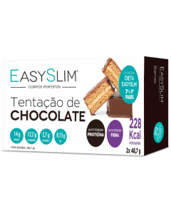 Easyslim Barras Sabor Tentação de Chocolate 2un.