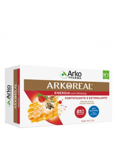 Arkoreal Geleia Real + Ginseng Ampolas 20unid.