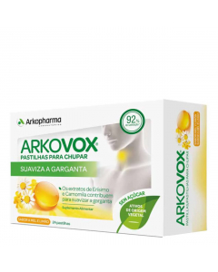 Arkovox Pastilhas Mel e Limão 24unid.
