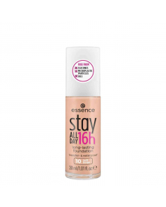 Essence Stay All Day 16h Base de Longa Duração 10 Soft Beige 30ml