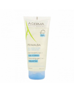 A-Derma Primalba Baby Gel Corpo e Cabelo 200ml