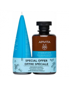 Apivita Hydration Pack Shampoo + Condicionador Hidratante