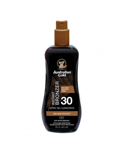 Australian Gold Sunscreen SPF30 Gel Spray Solar Bronzeador 237ml