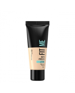 Maybelline Fit Me Matte + Poreless Base Cor 110 Porcelaine 30ml