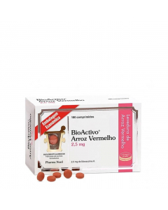 BioActivo Arroz Vermelho 2,5mg Comprimidos 180unid.