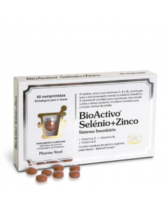 Bioactivo Selénio + Zinco Comprimidos 60unid.