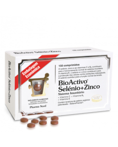 Bioactivo Comprimidos Selénio + Zinco 150unid.