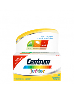 Centrum Junior Comprimidos de Mastigar Novo Sabor 30unid.