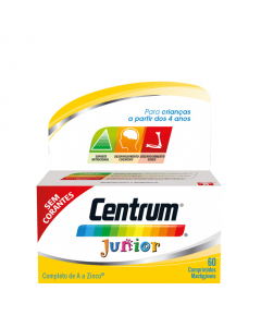 Centrum Junior Comprimidos de Mastigar Sabor a Fruta 60unid.