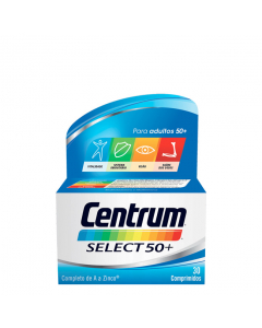 Centrum Select 50+ Comprimidos Revestidos 30unid.