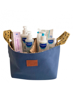 Mustela Bebé Cesta Essenciais Azul