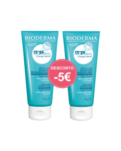 Bioderma ABCDerm Change Intensif Pack Creme Muda da Fralda 2x75g