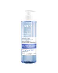 Dercos Fortificante Shampoo Mineral Suave 400ml