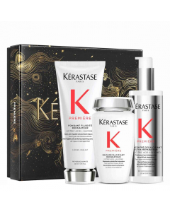 Kérastase Coffret Première Pré-Shampoo + Shampoo + Condicionador