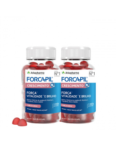 Forcapil Pack Crescimento Gomas 2x60unid.
