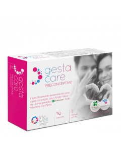 LifeWell Gestacare Preconceptivo Suplemento Cápsulas 30unid.