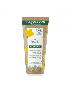 Klorane Bebé Creme Hidratante com Calêndula BIO 200ml