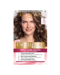 L'Oréal Excellence Crème Coloração Permanente Cor 6.0 Louro Escuro