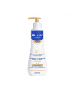 Mustela Bebé Gel Lavante Nutri-Protetor Corpo e Cabelo com Cold Cream 300ml