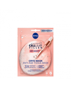 Nivea Hyaluron Cellular Filler Máscara Facial de Tecido Anti-Idade 1unid.